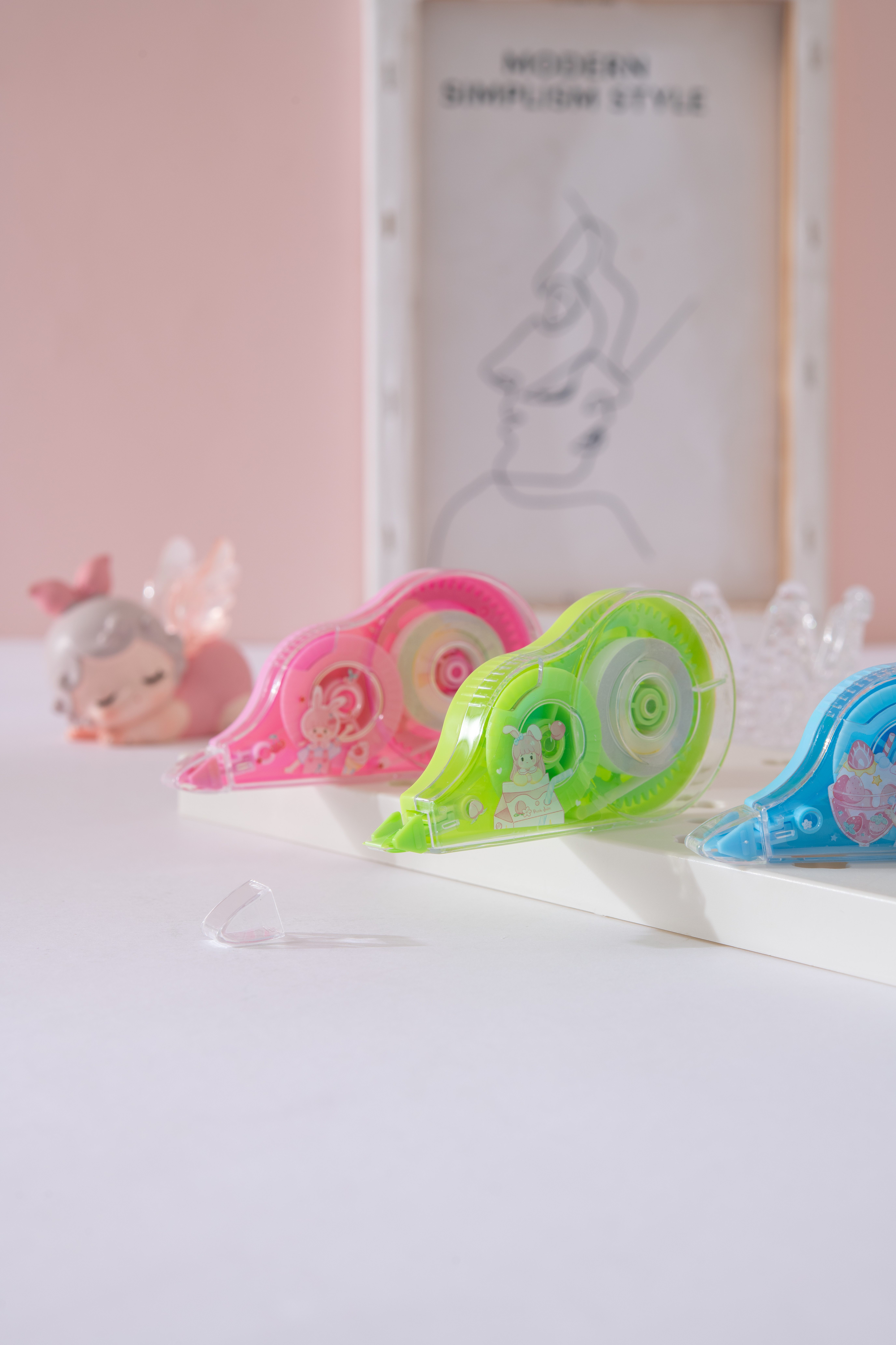 MK-713 high-quality regular correction tape, 36 ultra-thin film PET transparent film, easy to use, continuous student special, factory direct sales Item Picture