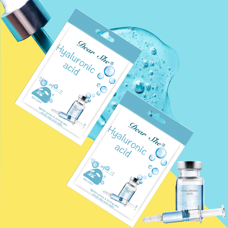 OEM ODM Amazon cross-border best-selling 28ml hyaluronic acid hydrating, moisturizing and locking water mask skin care products, cleansing and firming pores Item Picture