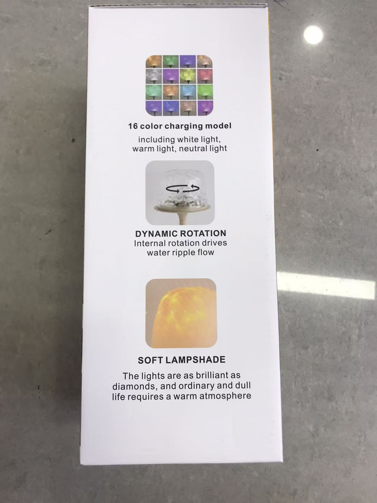 智能台灯实物图