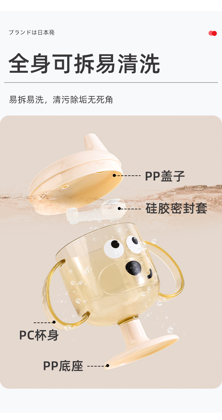 儿童高脚杯，儿童喝水杯（137）详情12