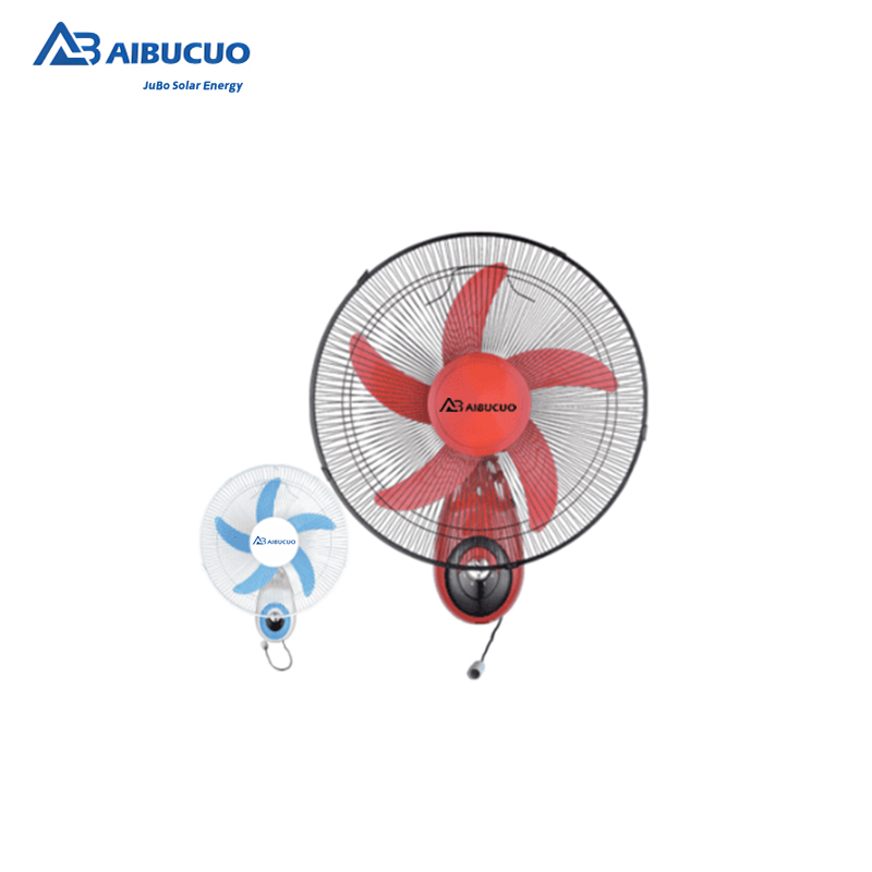 AIBUCUO 16-inch 12-volt wall-mounted electric fan, solar fan, solar-specific wall-mounted fan, wall fan Specification image