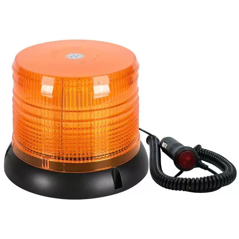 Vehicle-mounted roof strong magnetic flash light, intense flash light, engineering vehicle roadblock, night parking solar warning light Item Picture