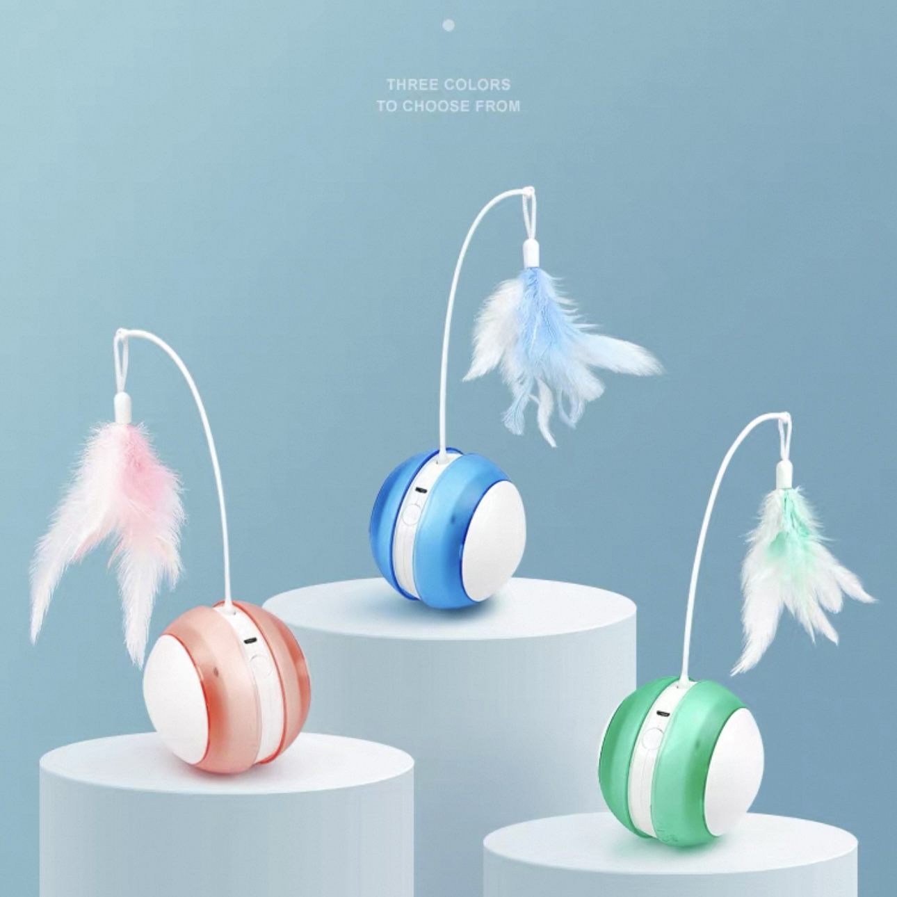 Pet supplies, pet toys, smart cats and dogs, pet toys, electric self-entertainment balls for cats details Picture