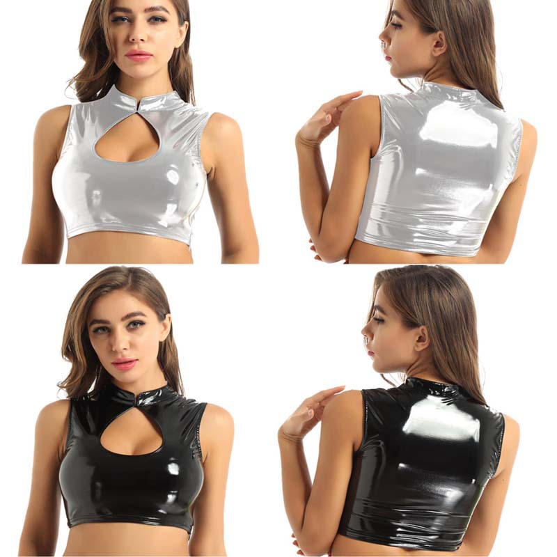 2026世界杯啦啦队服性感露肩圆领小背心亚马逊ebay外贸纯色紧身背心定制贴牌供货亚马逊速卖通独立站打底衫女内搭