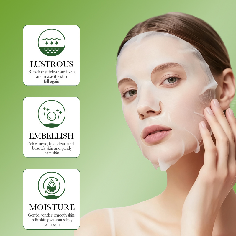 The foreign trade skin care product manufacturer can customize 28ml Darry love avocado collagen fruit mask to hydrate, lock in moisture, care for and soothe the skin details Picture