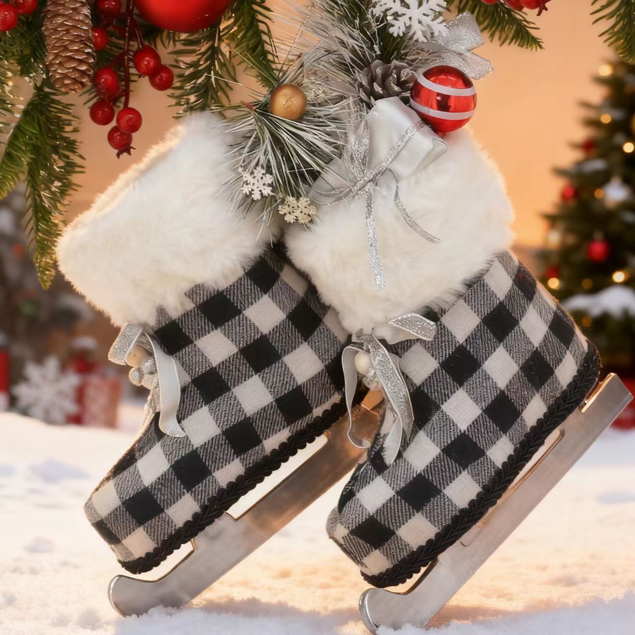 圣诞装饰品实物图