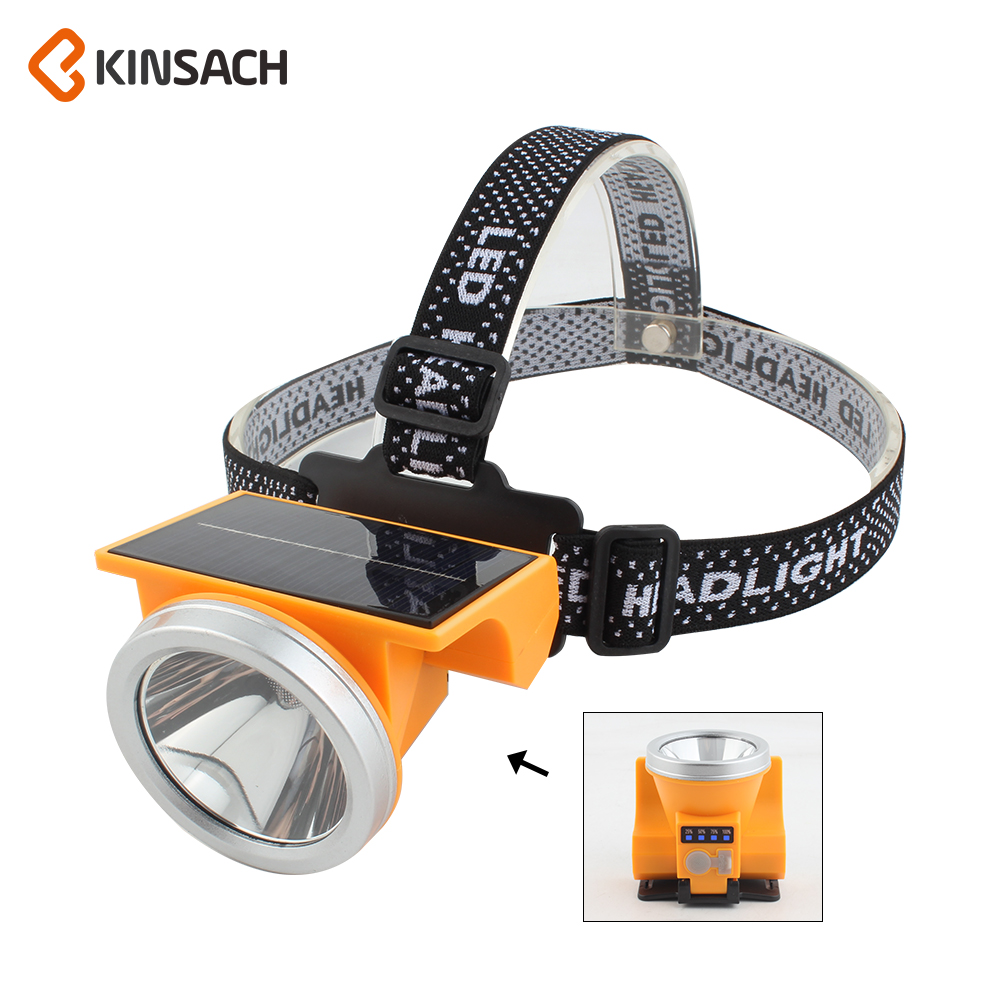 KINSACH Star Source TYPE-C Solar Charging COB Sensor Headlamp