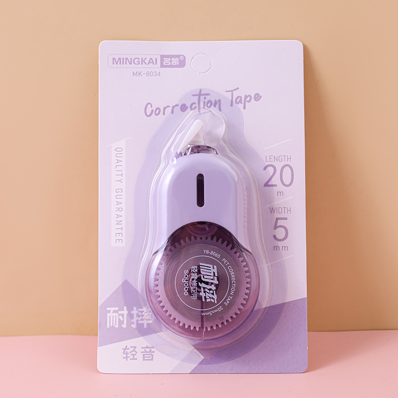 MK-8034 高品质防摔型修正带足20米 超薄膜PET透明膜好用不断带 学生专用 工厂直销详情5