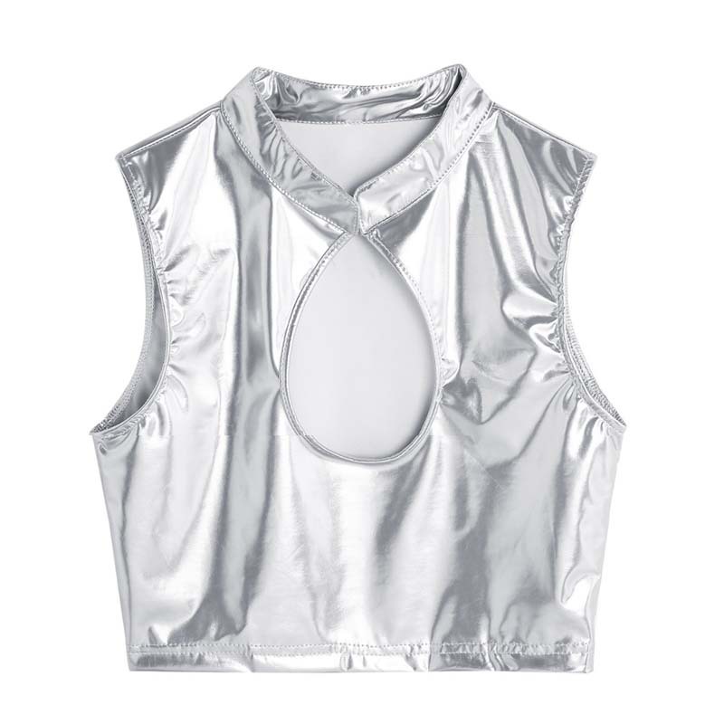 2026世界杯啦啦队服性感露肩圆领小背心亚马逊ebay外贸纯色紧身背心定制贴牌供货亚马逊速卖通独立站打底衫女内搭详情图8