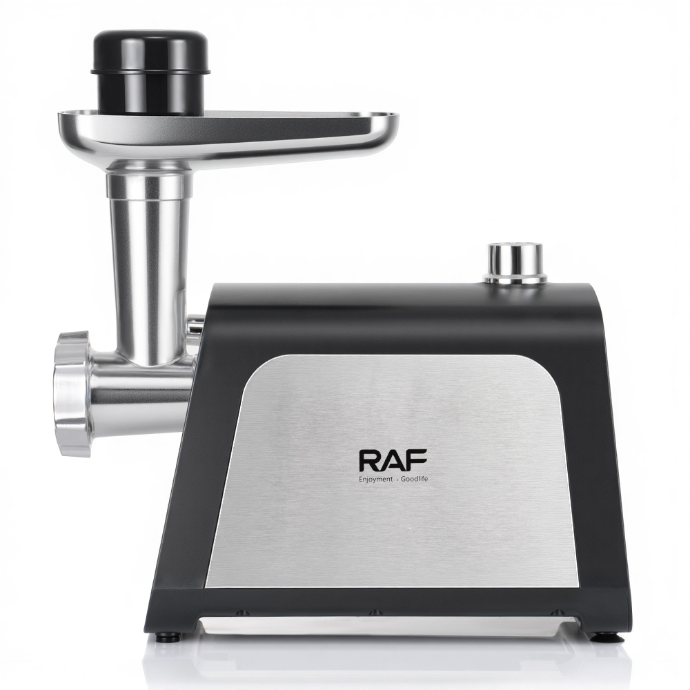 RAF European-style meat grinder is a highly efficient, convenient, fully automatic, multi-functional meat mincing and filling machine for household use, as well as a food processor Specification image