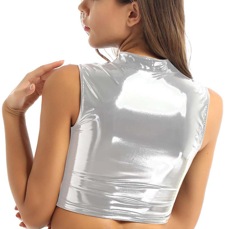 2026世界杯啦啦队服性感露肩圆领小背心亚马逊ebay外贸纯色紧身背心定制贴牌供货亚马逊速卖通独立站打底衫女内搭详情图7