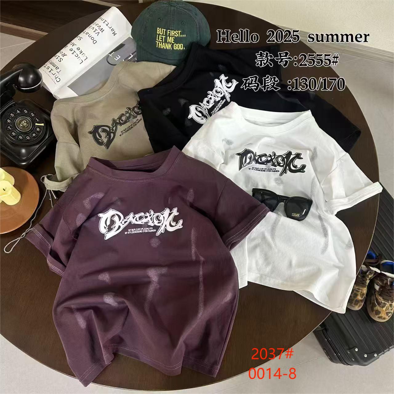 童T恤男童短袖韩版中国元素儿童龙图案衣服女童休闲童装男童单件3