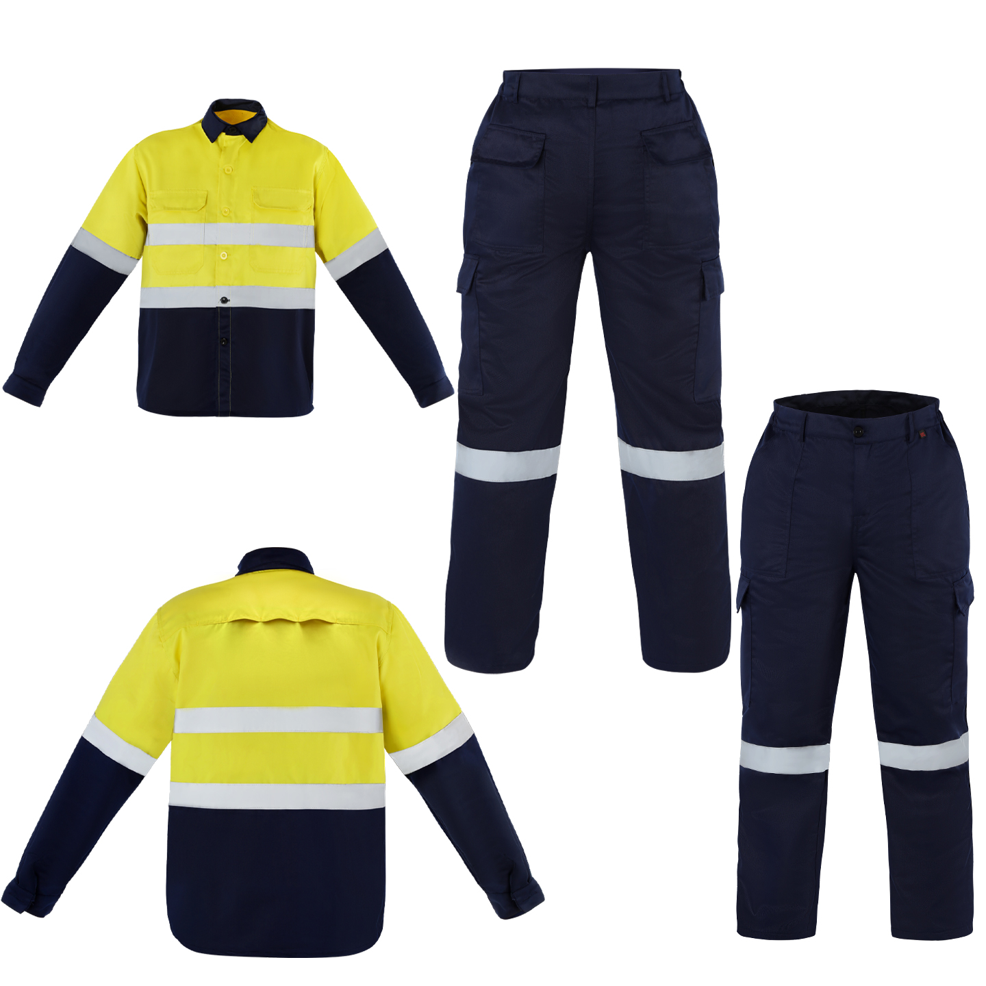 厂家直销跨境出口工款套装大码工人劳保短袖短袖工作服