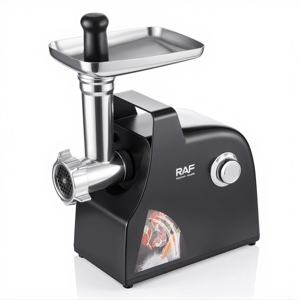 RAF European standard household multi-functional electric countertop meat mincing, sausage and meat grinding machine, food processing machinery details Picture