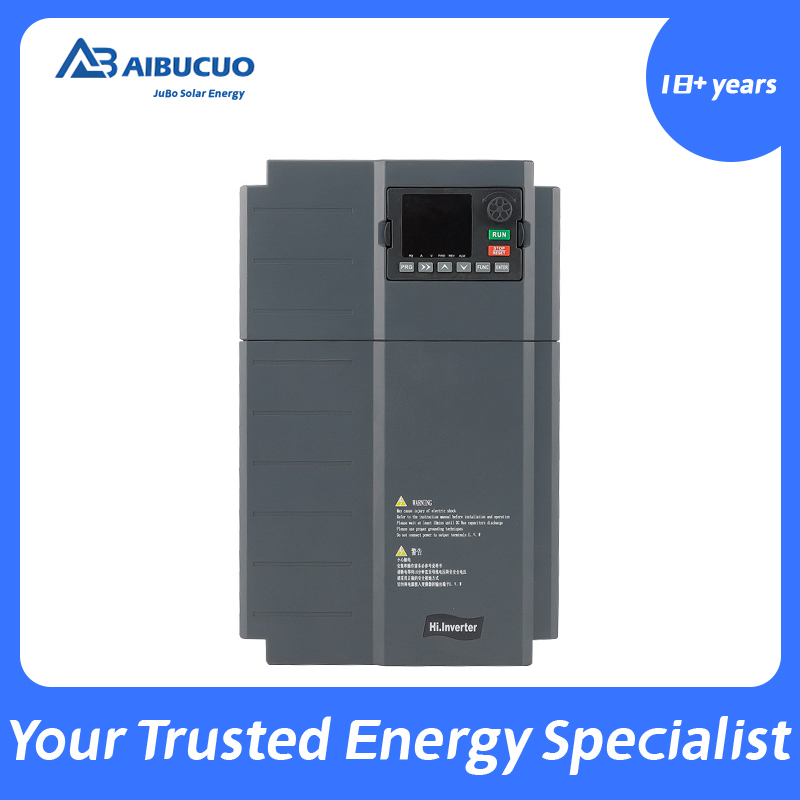 AIBUCUO Jubo frequency converter: 0.75kw-1000kw universal single-phase 220v heavy-duty vector frequency converter for fan and pump speed regulation