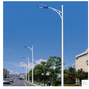 Customized LED street lamp poles for municipal power supply, 6-meter and 8-meter cantilever street lamp poles, and solar lamp poles for rural roads by street lamp manufacturers details Picture