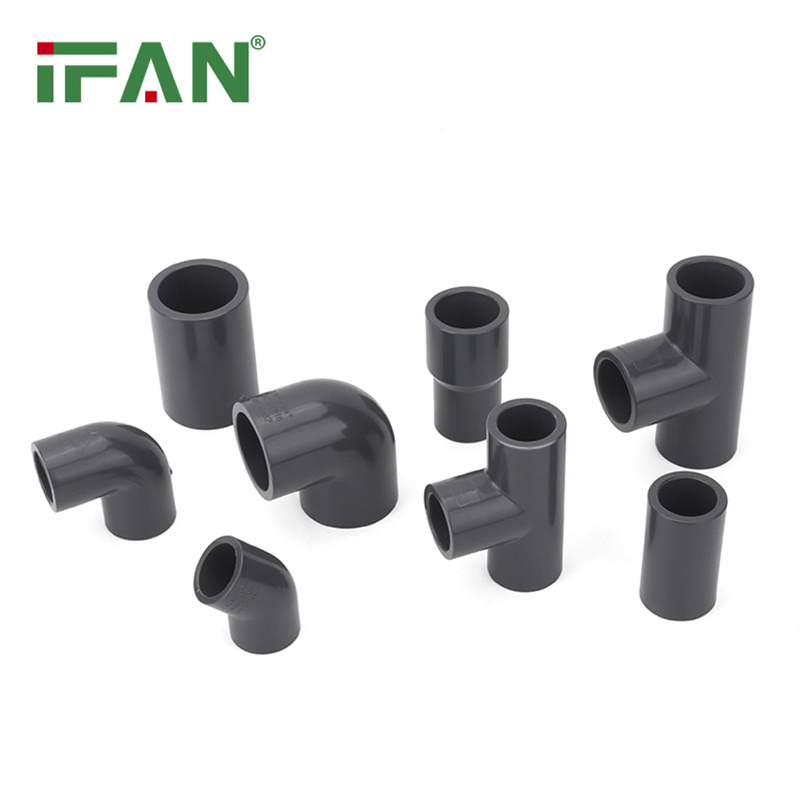 IFAN Factory Upvc Eblow Plumbing Adapter Pvc Pipe Fittings