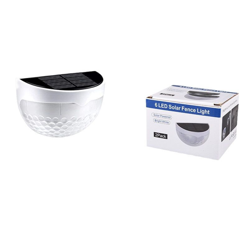 New solar-powered garden lights for outdoor fence, garden, step lighting, atmosphere decoration and night lights Item Picture