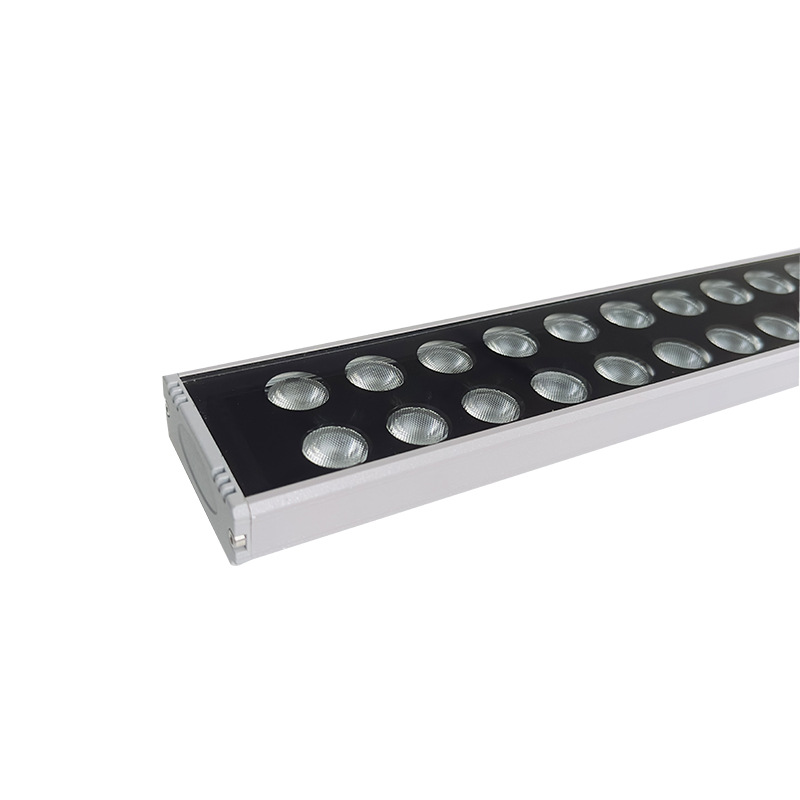 Outdoor wall-washing light, 48-watt 72W, wall profile, building and hotel lighting project, LED double-row lamp beads, strip-shaped waterproof Item Picture