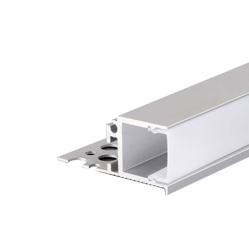 Double eyelid ceiling linear light, single-sided upward wall-washing light, side-inclined light-emitting linear light, profile linear light groove Item Picture