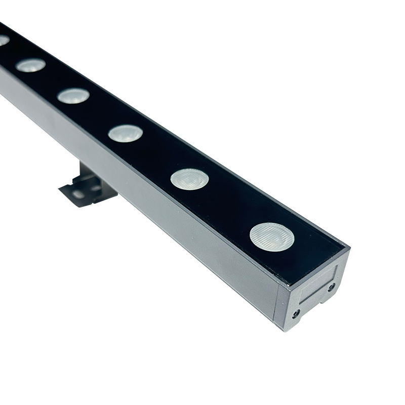led outdoor wall-washing lights, outdoor lighting projects, building and hotel outline lights, seven-color long strip linear lights Item Picture