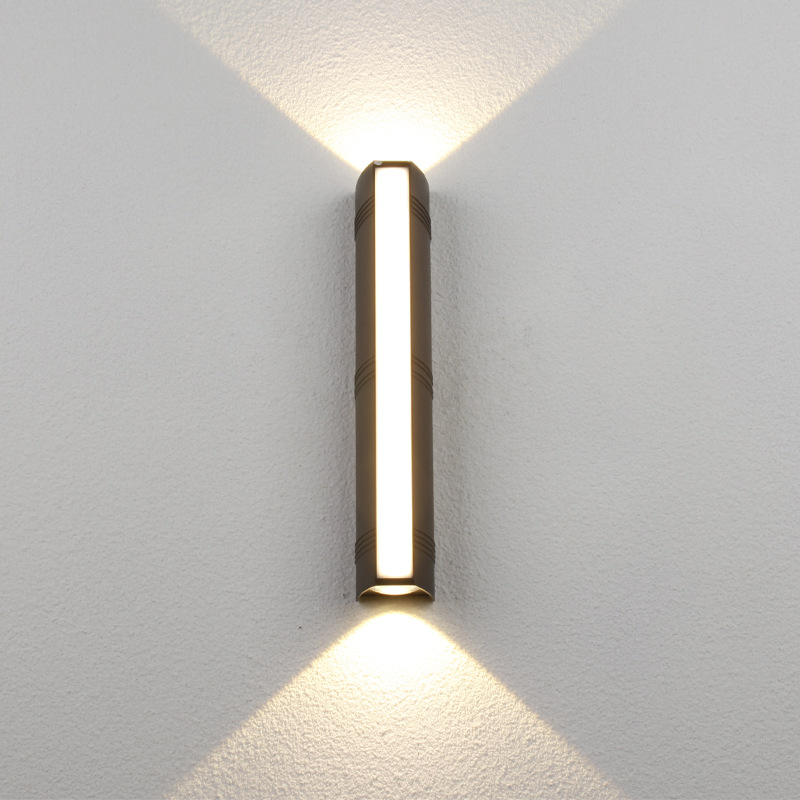 Outdoor wall lamps, modern and simple waterproof garden lamps, led wall lamps for up and down lighting, outdoor corridor, front door and balcony lamps full figure