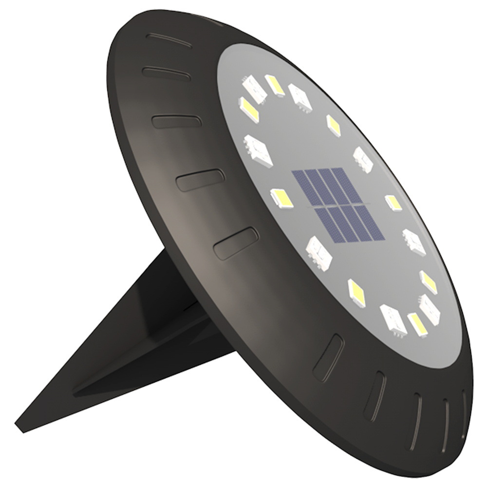 Amazon LED solar ground lights, outdoor decoration, park ground plug lights, waterproof RGB lawn ambient lights, deck Item Picture