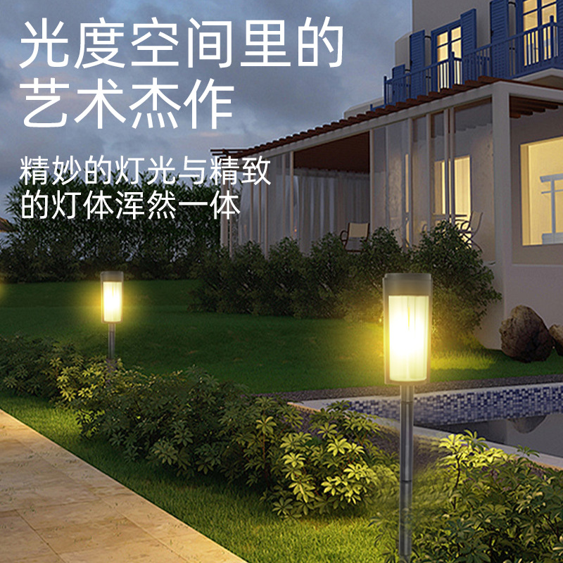 Wholesale solar square tungsten filament lamps, outdoor rainproof ground insert tungsten filament lawn lamps, outdoor landscape tungsten filament ground insert lamps details Picture