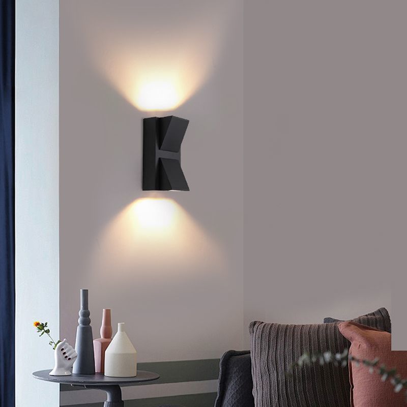 Indoor and outdoor universal wall lamps, bedroom bedside lamps, modern and simple staircase, courtyard, fence, corridor wall lamps wholesale Application Scenario