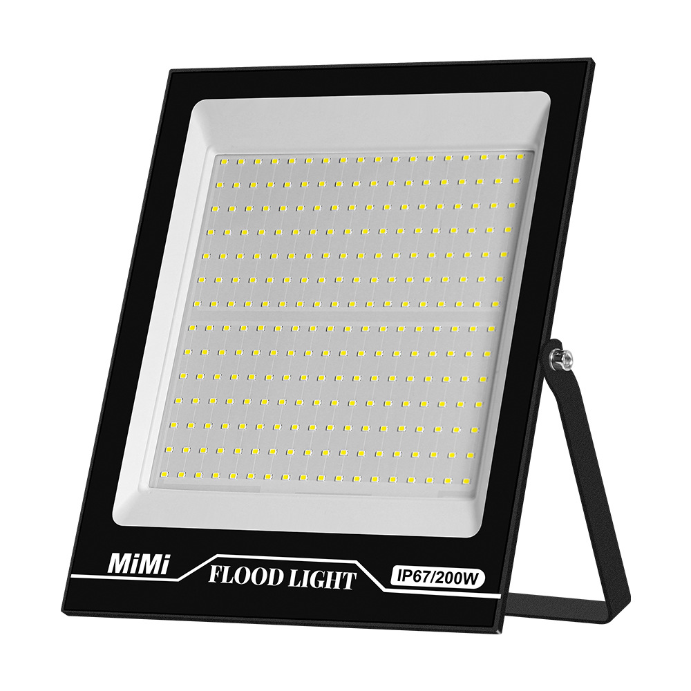 Floodlights, outdoor spotlights, engineering searchlights, construction site waterproofing, industrial lighting, led, lawn and courtyard 200w floodlights Item Picture
