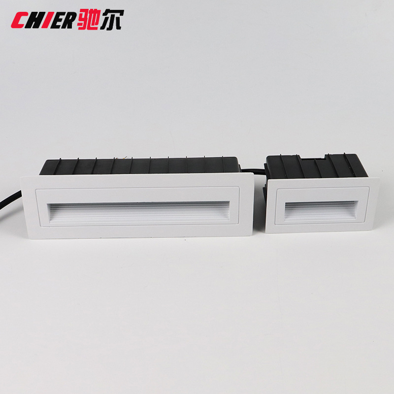 led corner lights, embedded floor lights, hotel and villa outdoor IP65 staircase step lights, horizontal night lights full figure
