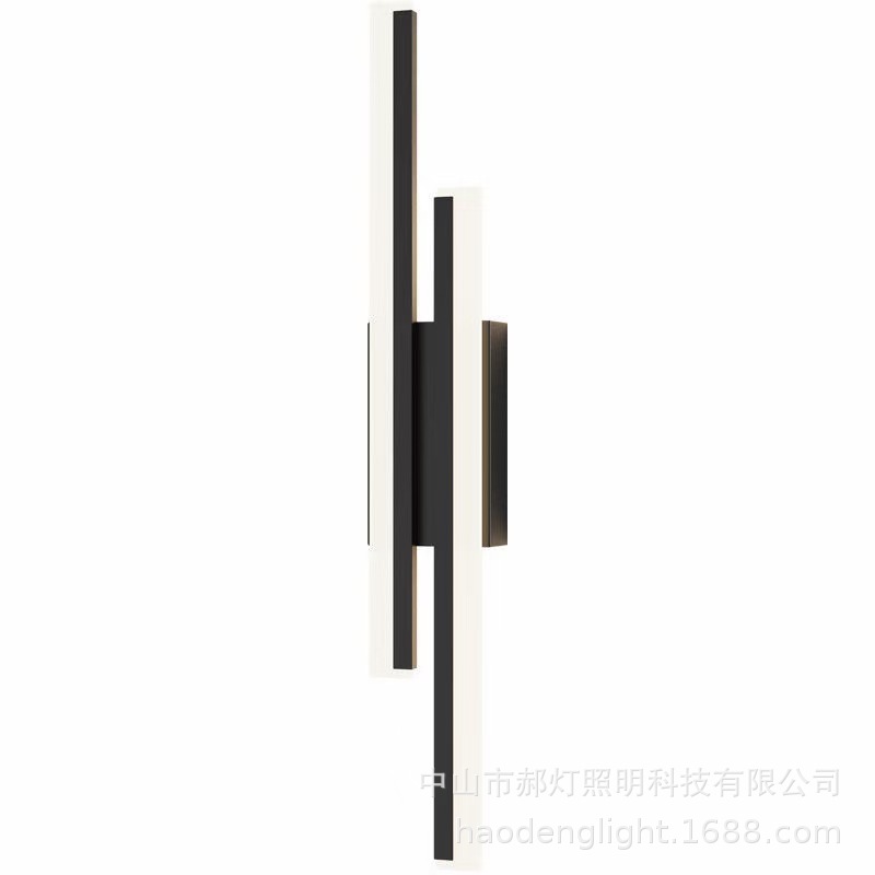 The minimalist and luxurious indoor wall lamp with vertical grilles looks great on the living room background wall. The bedside lamp in the bedroom is simple and elegant in the corridor Item Picture
