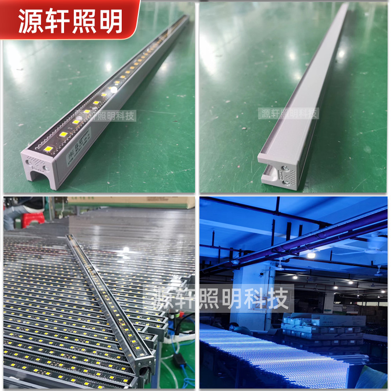 Outdoor lighting tubes, led strip lights, waterproof guardrails, bridge exterior wall lighting outline lights, 512 outdoor strip lights details Picture