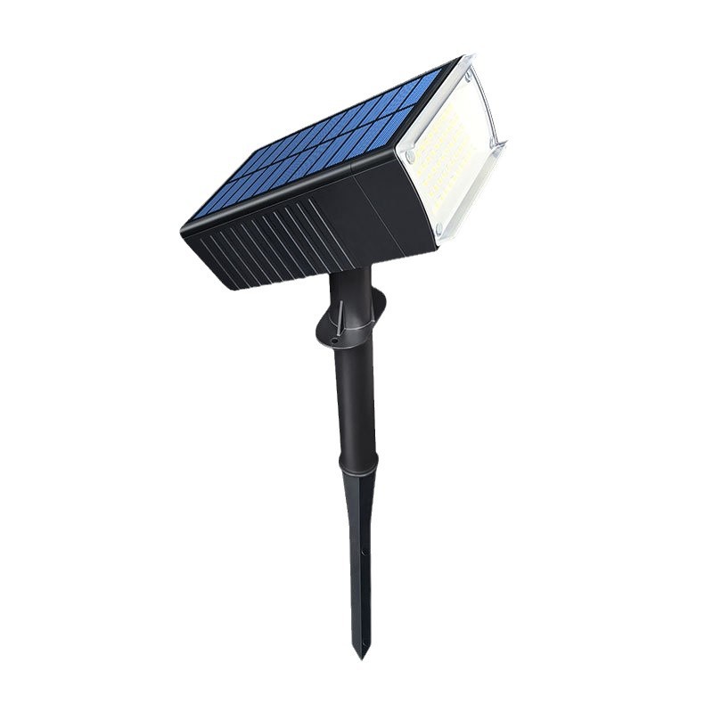 2024 Cross-border new outdoor solar garden lawn lights, garden landscape ground insert lights, and lawn spotlights Item Picture
