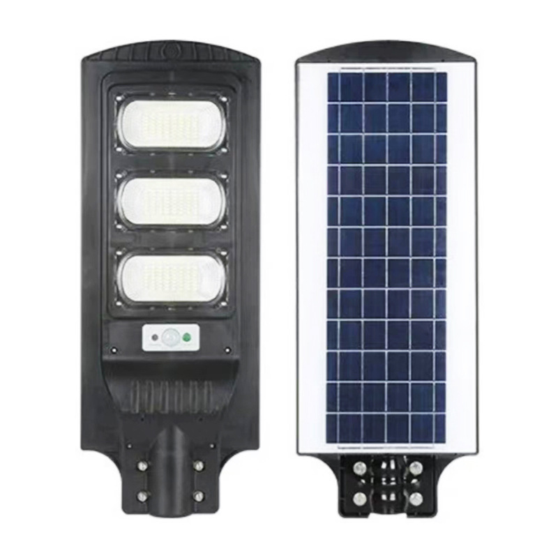 The manufacturer supplies integrated solar street lamps, garden street lamps, flat-panel led, high-power outdoor solar street lamps Item Picture