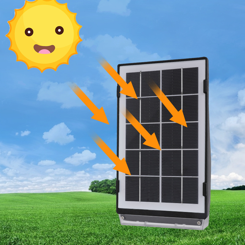 Solar lawn lights, LED outdoor yard, park, landscape, villa, square, ground plug-in lights, wall-mounted and ground plug-in dual-purpose lights Application Scenario