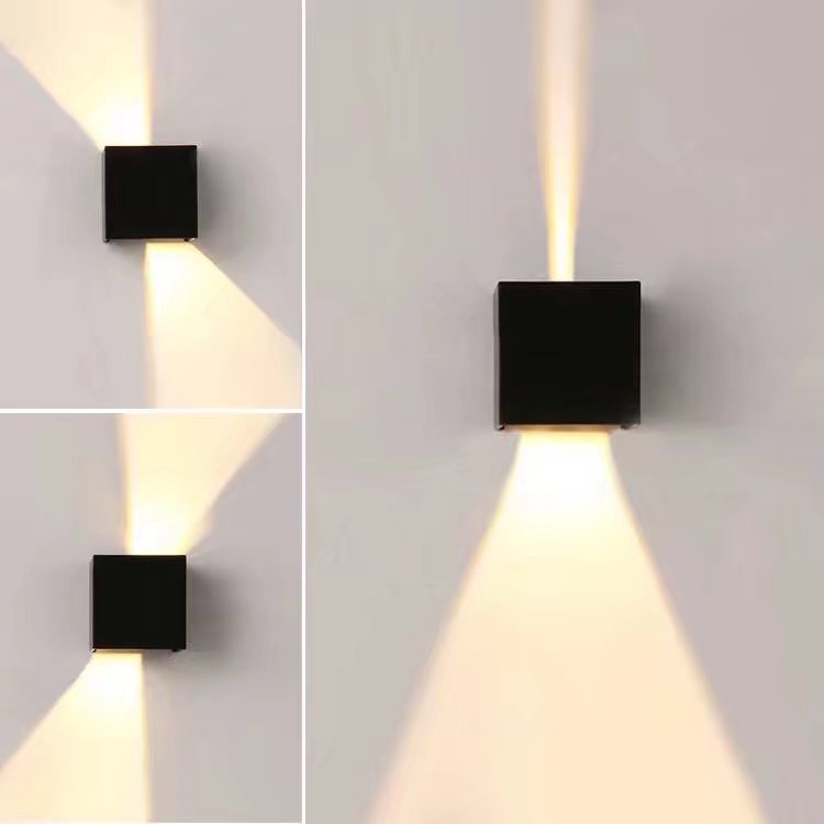 Cross-border USB charging wall lamp, no wiring required, magnetic suction no drilling required, bedroom lamp, bedside lamp, staircase human body sensing wall lamp Specification drawing