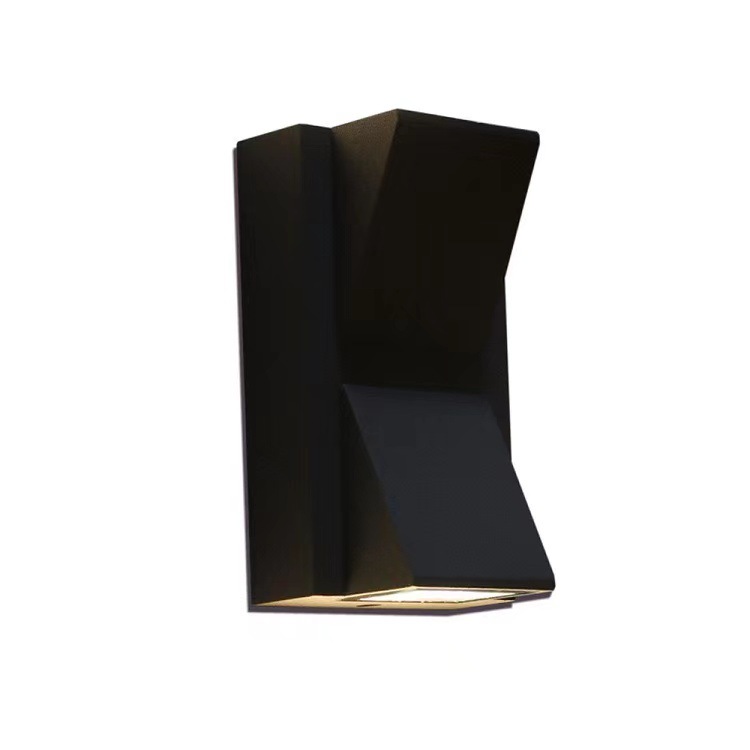 Cross-border exclusive outdoor wall lamps, led double-head small spotlights, waterproof balcony, courtyard, villa, corridor, hotel lights, super bright Item Picture