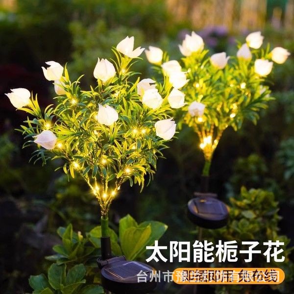 A comprehensive collection of best-selling solar outdoor lawn insert lights, including Red Spider lily and wheat ear garden decorative lights, and waterproof cross-border distribution full figure
