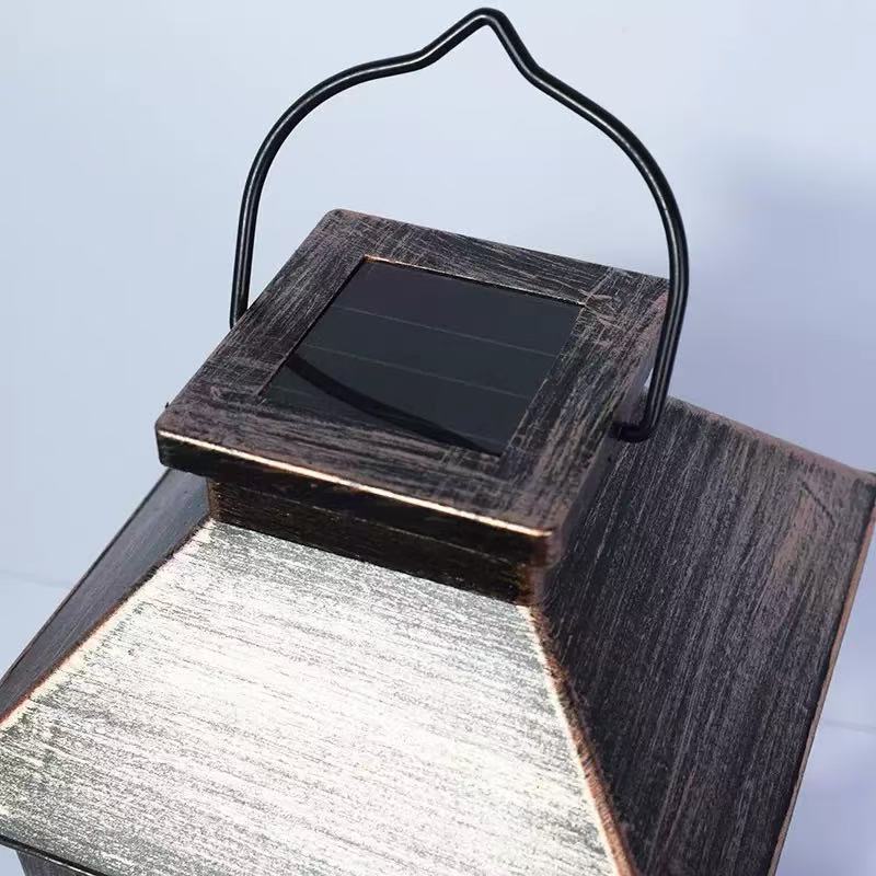 Cross-border best-selling outdoor solar garden lamps, candle wind lamps, garden lawn decorative landscape lamps, retro candle lamps Application Scenario