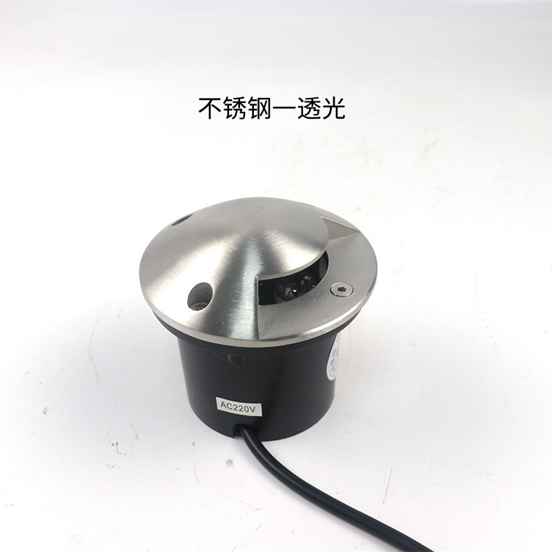 1, 2, 4 side light-emitting ground lamp LED side light-transmitting corner lamp lighting corridor staircase side lighting ground lamp 3W details Picture