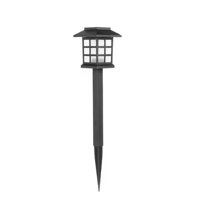 Cross-border outdoor solar LED lawn lights, small house lights, solar ground plug lights, courtyard and garden atmosphere lights Item Picture