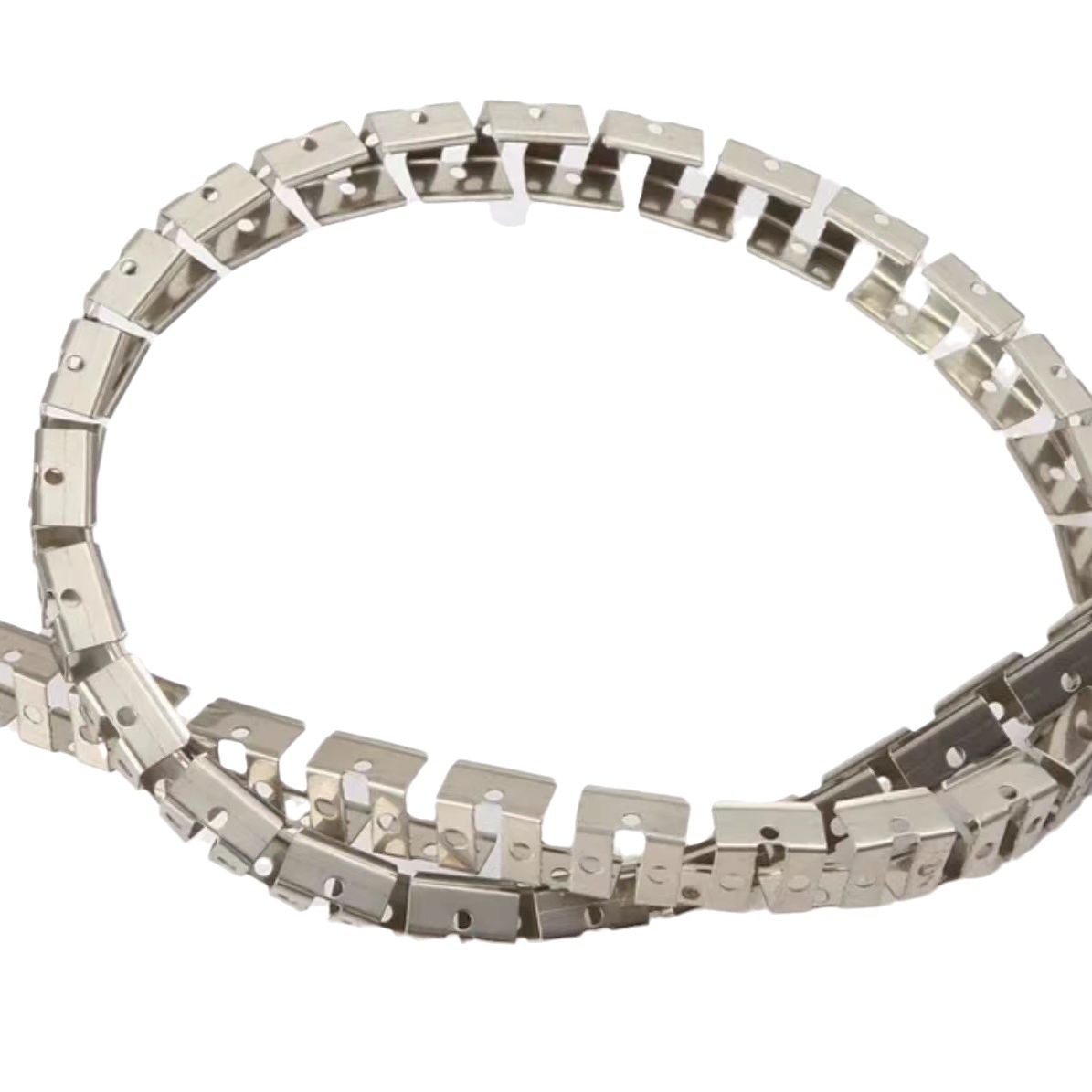 Rectangular stainless steel, flexible silicone rubber light strip, slot fixing frame, dragon frame, soft snap-on neon strip Item Picture