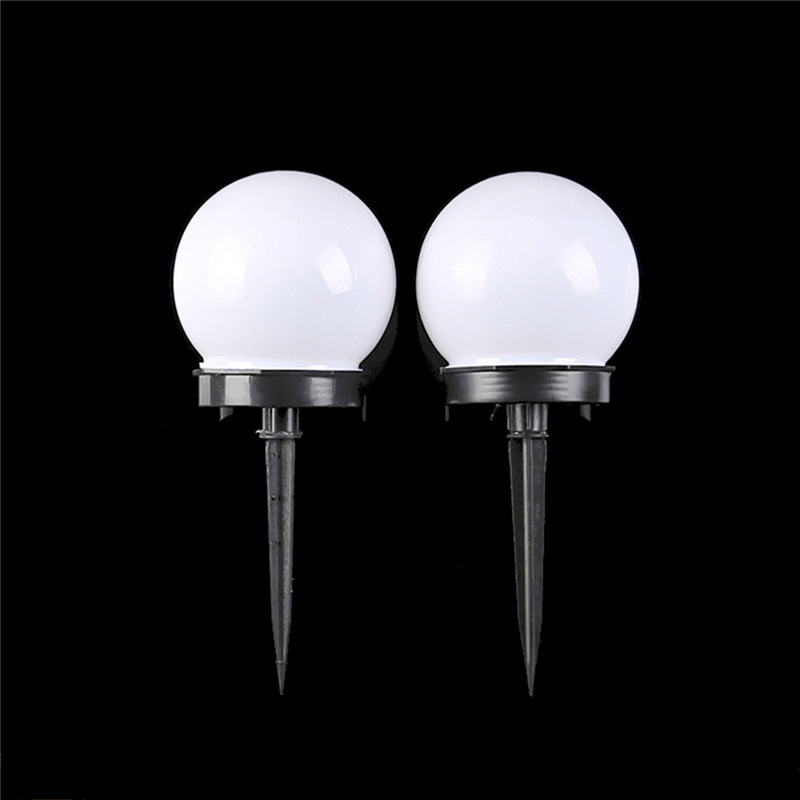 Wholesale of cross-border circular spherical lawn lights, LED solar lights, courtyard garden and outdoor grassland lights from the manufacturer Specification drawing