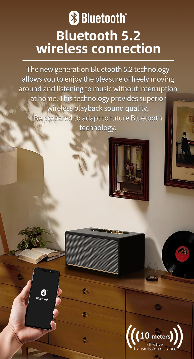 蓝牙音箱 Portable for Bluetooth 5.2 Stereo Speaker Parties Home详情3