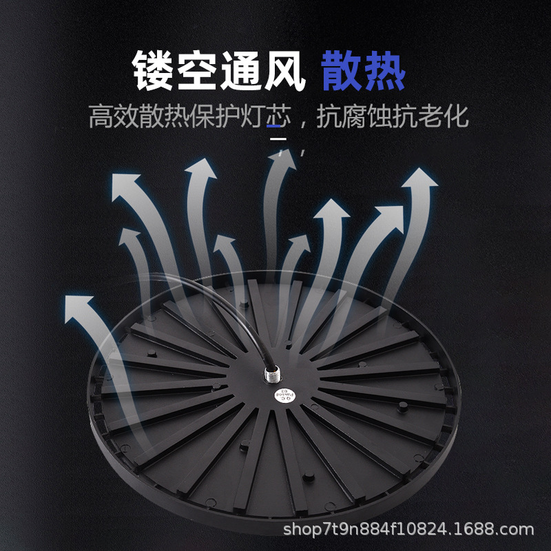 Floodlights, industrial and mining lights, industrial plant lights, gymnasium and warehouse lights, UFO and flying saucer lights. Workshop and factory lighting chandeliers. details Picture