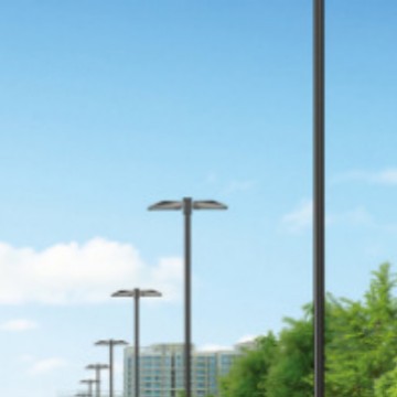 15-meter, 25-meter, 50-meter telescopic high mast lights, airport, school playground, medium high mast lights, crossroads, Gao Meihua lighting fixtures full figure