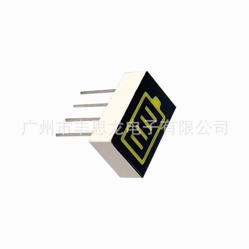 4-segment battery power display digital tube battery indicator white light single row 4 feet out Application Scenario