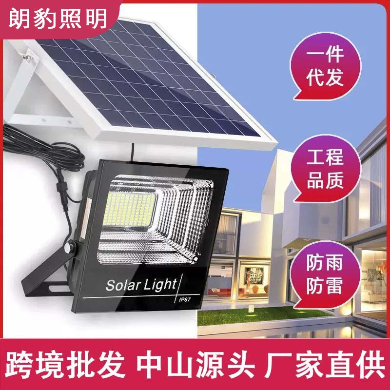 2025 New solar outdoor garden lamp, household and rural waterproof indoor LED lighting, human body sensor street lamp details Picture