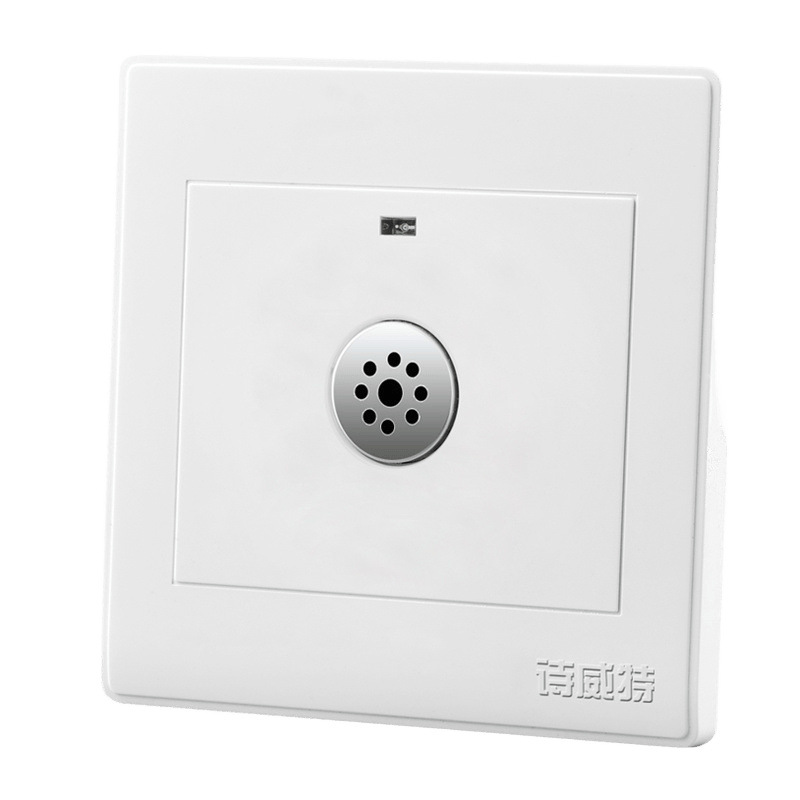 86-type intelligent concealed sound and light control switch panel, corridor induction delay LED light sound control switch, household supply Item Picture